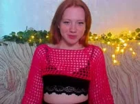Webcamgirl rossa calda
